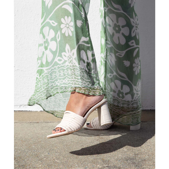 DOLCE VITA New in Box Priana Block Neutral Heels in Cream // 8.5 - Picture 1 of 12